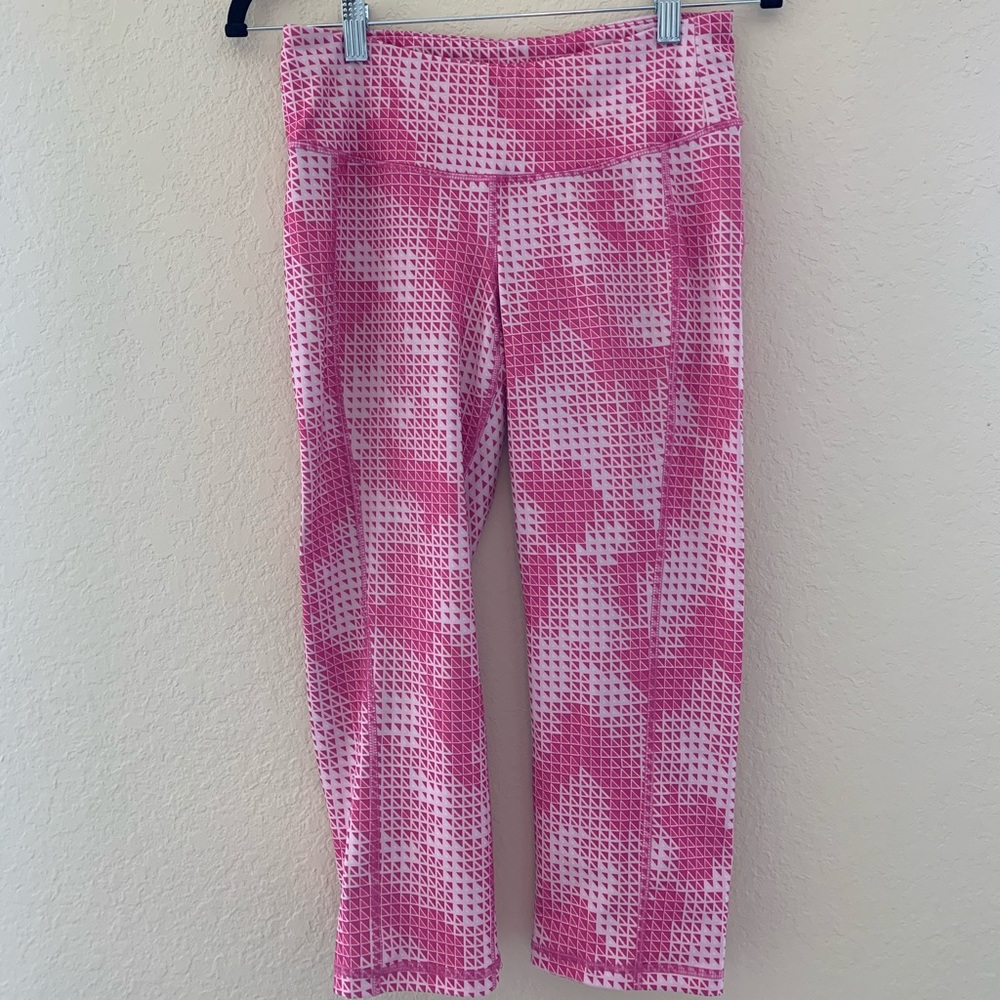 Pattern Capri Leggings